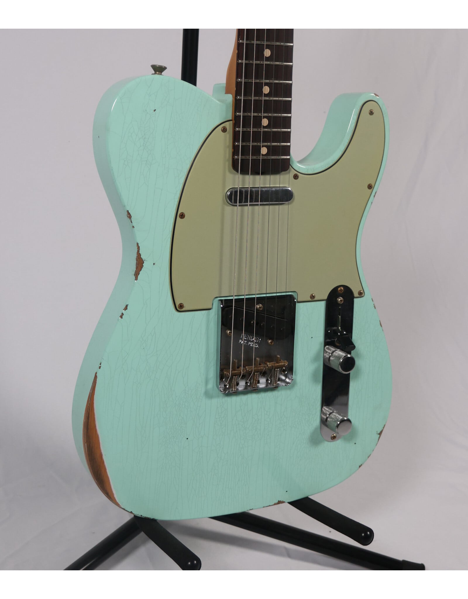 Fender Custom Shop Fender Custom Shop 2026 Limited '63 Telecaster, Relic Faded Surf Green