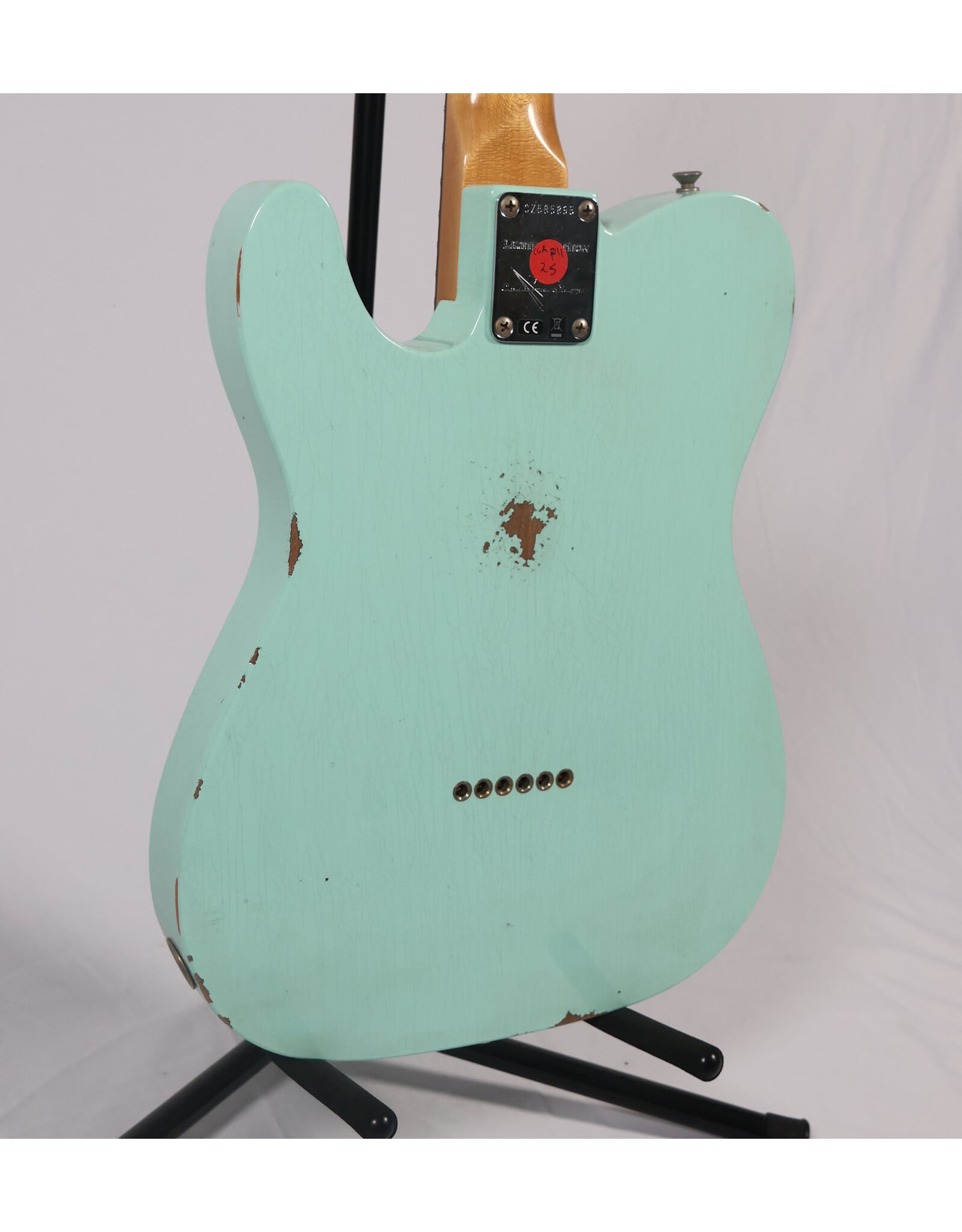 Fender Custom Shop Fender Custom Shop 2026 Limited '63 Telecaster, Relic Faded Surf Green