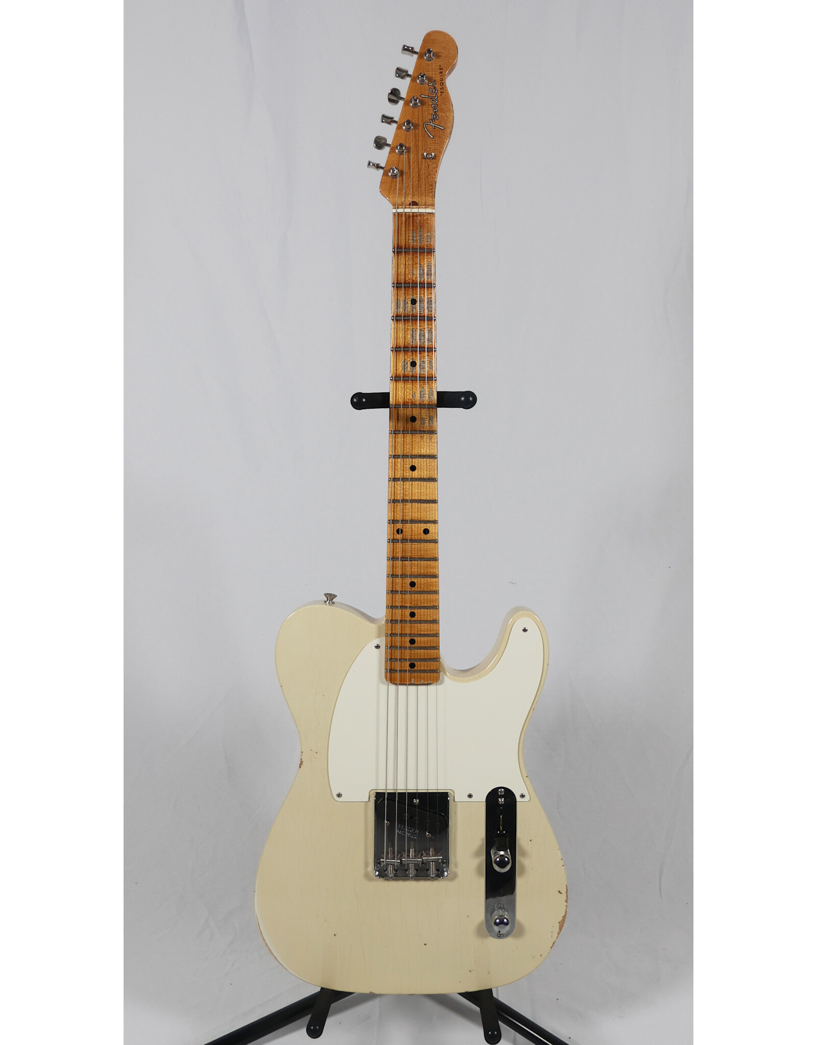 Fender Custom Shop Fender Custom Shop 1956 Esquire - Relic, Aged '55 Desert Tan, 1-Piece Quarter Sawn Maple Neck, Time Machine Series