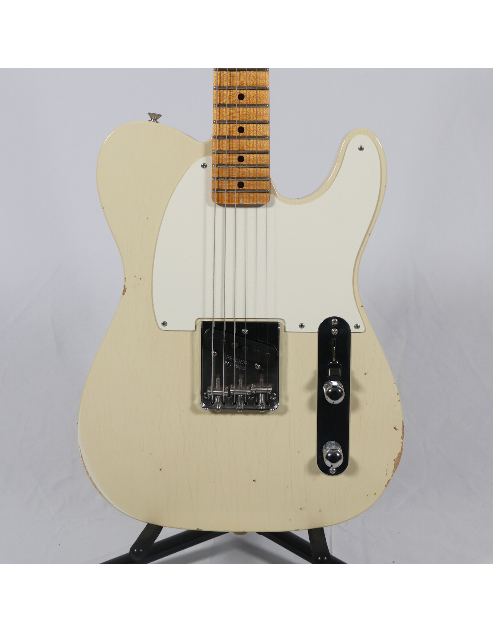 Fender Custom Shop Fender Custom Shop 1956 Esquire - Relic, Aged '55 Desert Tan, 1-Piece Quarter Sawn Maple Neck, Time Machine Series