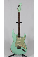 Fender Custom Shop Fender Custom Shop Limited '60 Stratocaster, Aged Surf Green w/Matching Headstock, Relic, Quarter Sawn Maple Ceck, Rosewood Fingerboard