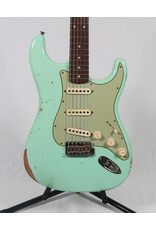 Fender Custom Shop Fender Custom Shop Limited '60 Stratocaster, Aged Surf Green w/Matching Headstock, Relic, Quarter Sawn Maple Ceck, Rosewood Fingerboard