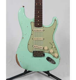 Fender Custom Shop Fender Custom Shop Limited '60 Stratocaster, Aged Surf Green w/Matching Headstock, Relic, Quarter Sawn Maple Ceck, Rosewood Fingerboard