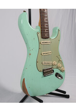 Fender Custom Shop Fender Custom Shop Limited '60 Stratocaster, Aged Surf Green w/Matching Headstock, Relic, Quarter Sawn Maple Ceck, Rosewood Fingerboard