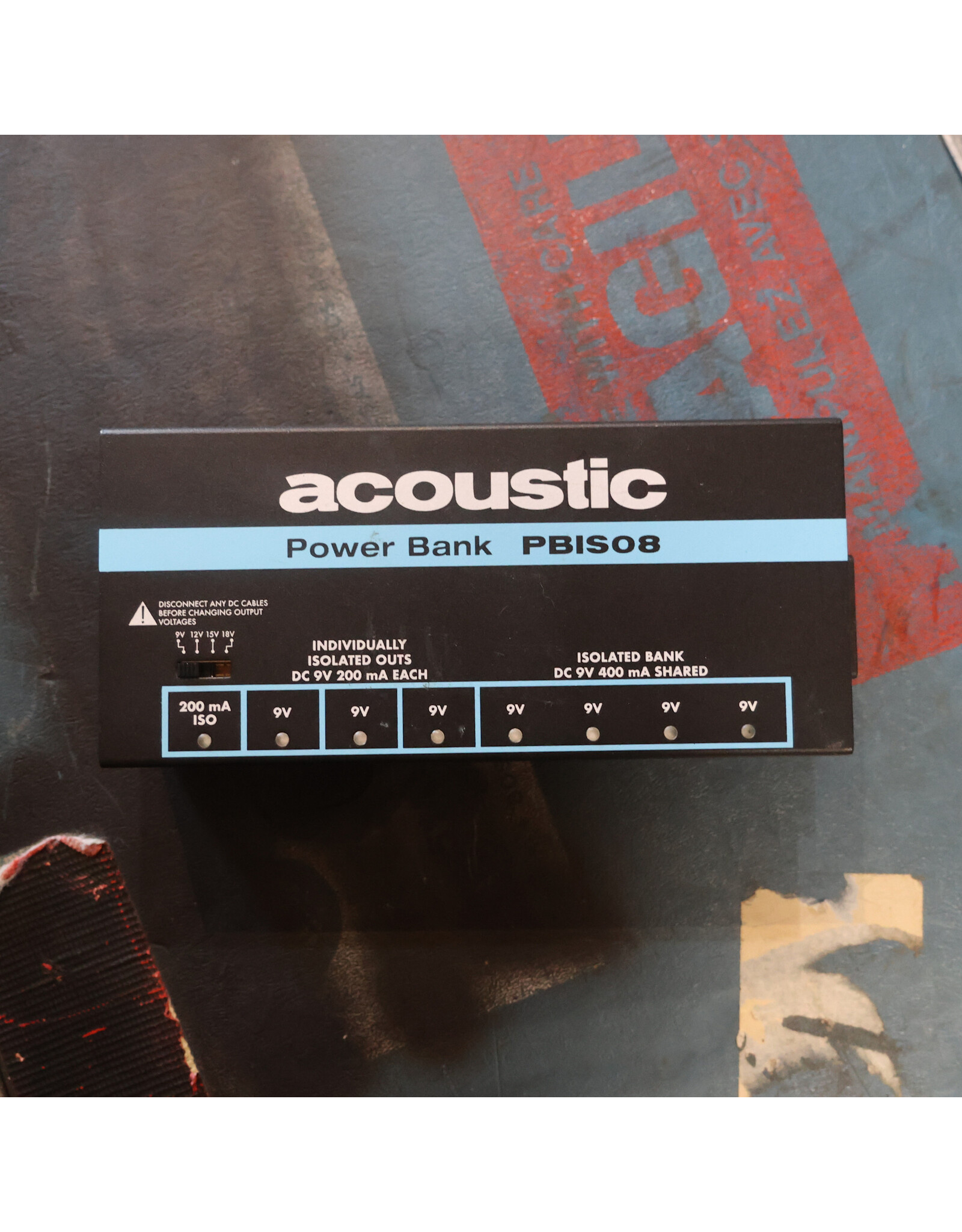 Acoustic PBISO8 Power Supply, Used