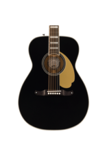 Fender Fender California Vintage Malibu w/Case, Gold Pickguard, Matching Headstock, Black