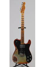 Fender Custom Shop Fender Custom Shop Limited Edition Telecaster Custom, Super Heavy Relic, 1-Piece Quartersawn Maple Neck, Twilight Sky