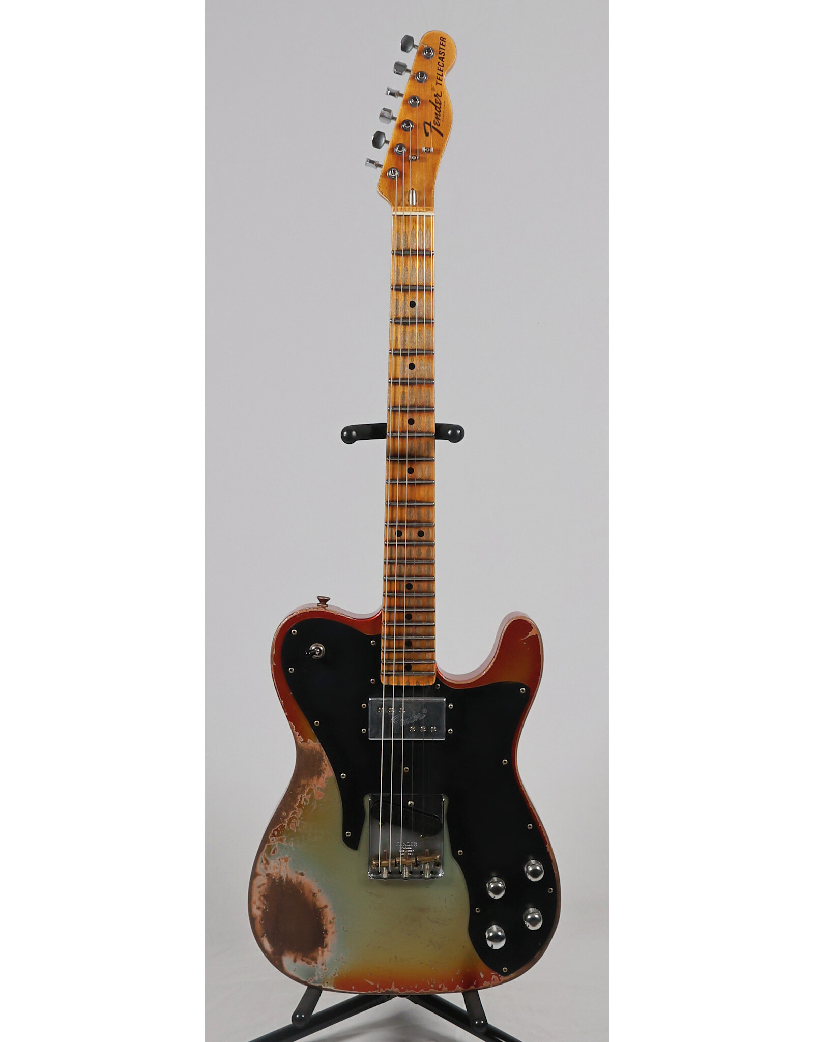 Fender Custom Shop Fender Custom Shop Limited Edition Telecaster Custom, Super Heavy Relic, 1-Piece Quartersawn Maple Neck, Twilight Sky
