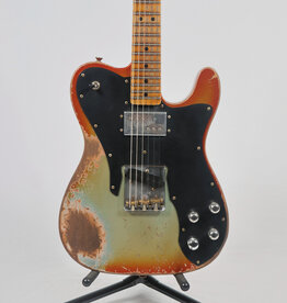 Fender Custom Shop Fender Custom Shop Limited Edition Telecaster Custom, Super Heavy Relic, 1-Piece Quartersawn Maple Neck, Twilight Sky