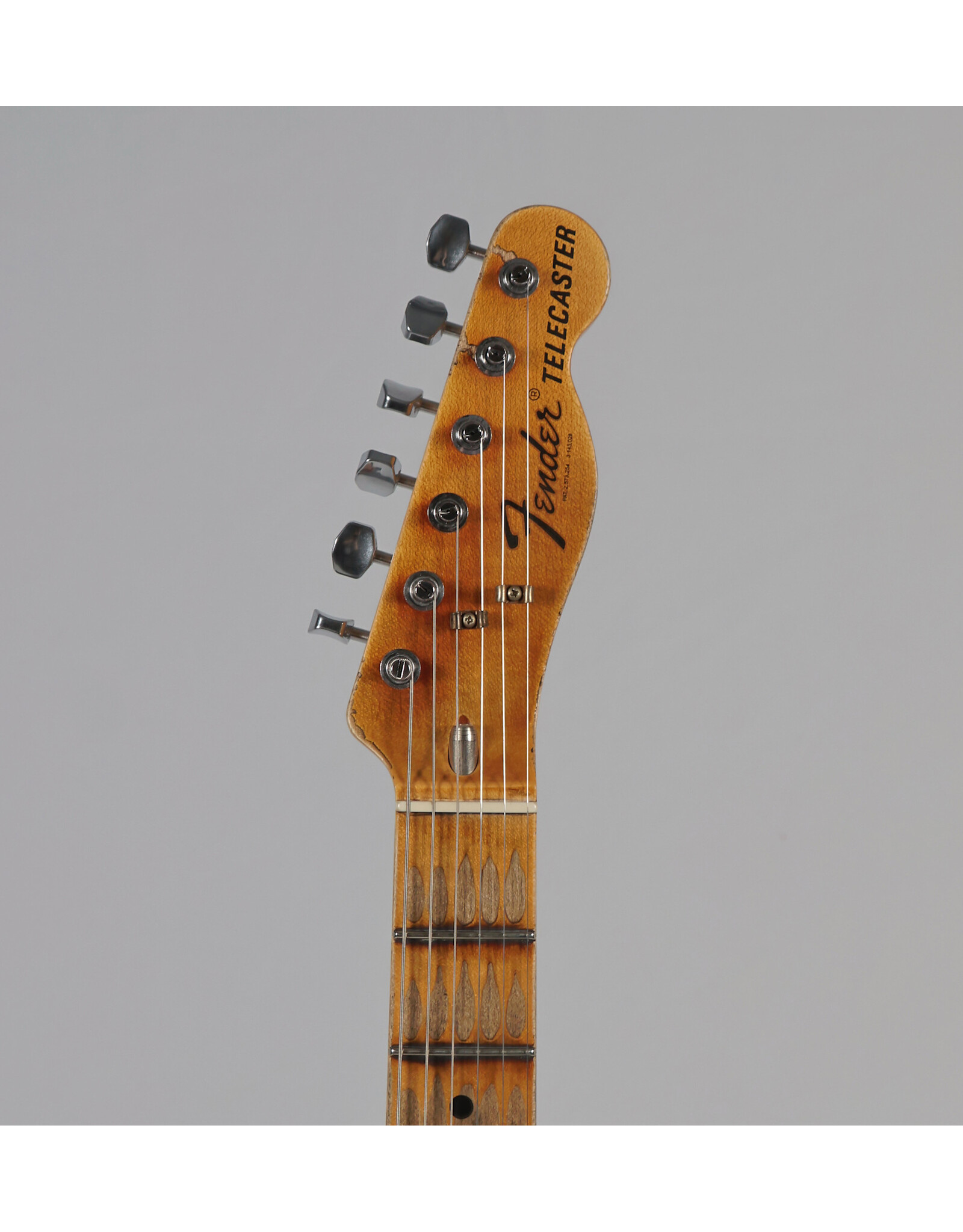 Fender Custom Shop Fender Custom Shop Limited Edition Telecaster Custom, Super Heavy Relic, 1-Piece Quartersawn Maple Neck, Twilight Sky