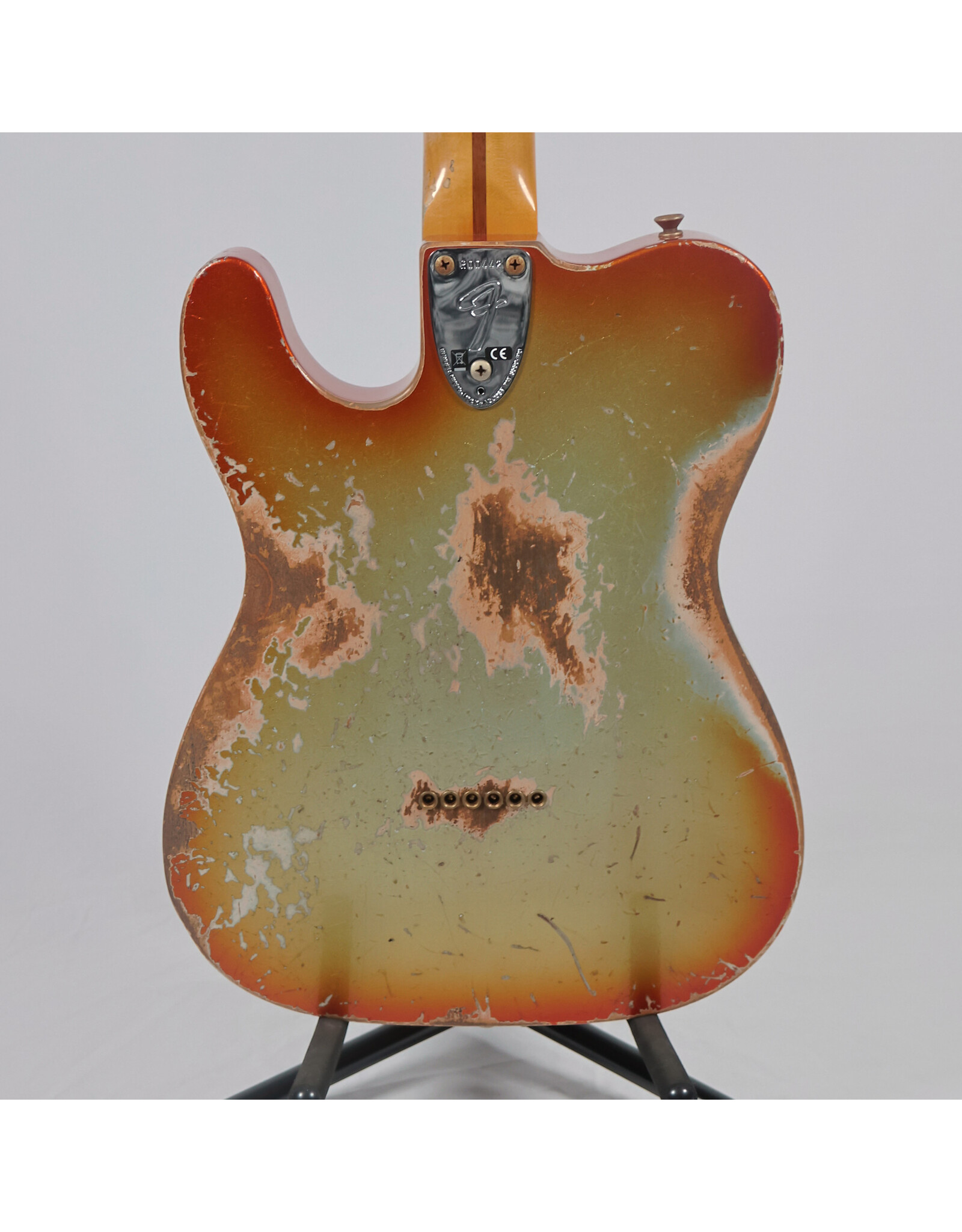 Fender Custom Shop Fender Custom Shop Limited Edition Telecaster Custom, Super Heavy Relic, 1-Piece Quartersawn Maple Neck, Twilight Sky
