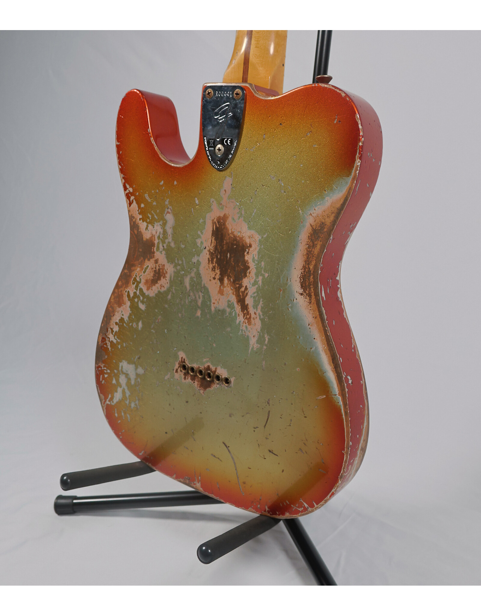 Fender Custom Shop Fender Custom Shop Limited Edition Telecaster Custom, Super Heavy Relic, 1-Piece Quartersawn Maple Neck, Twilight Sky