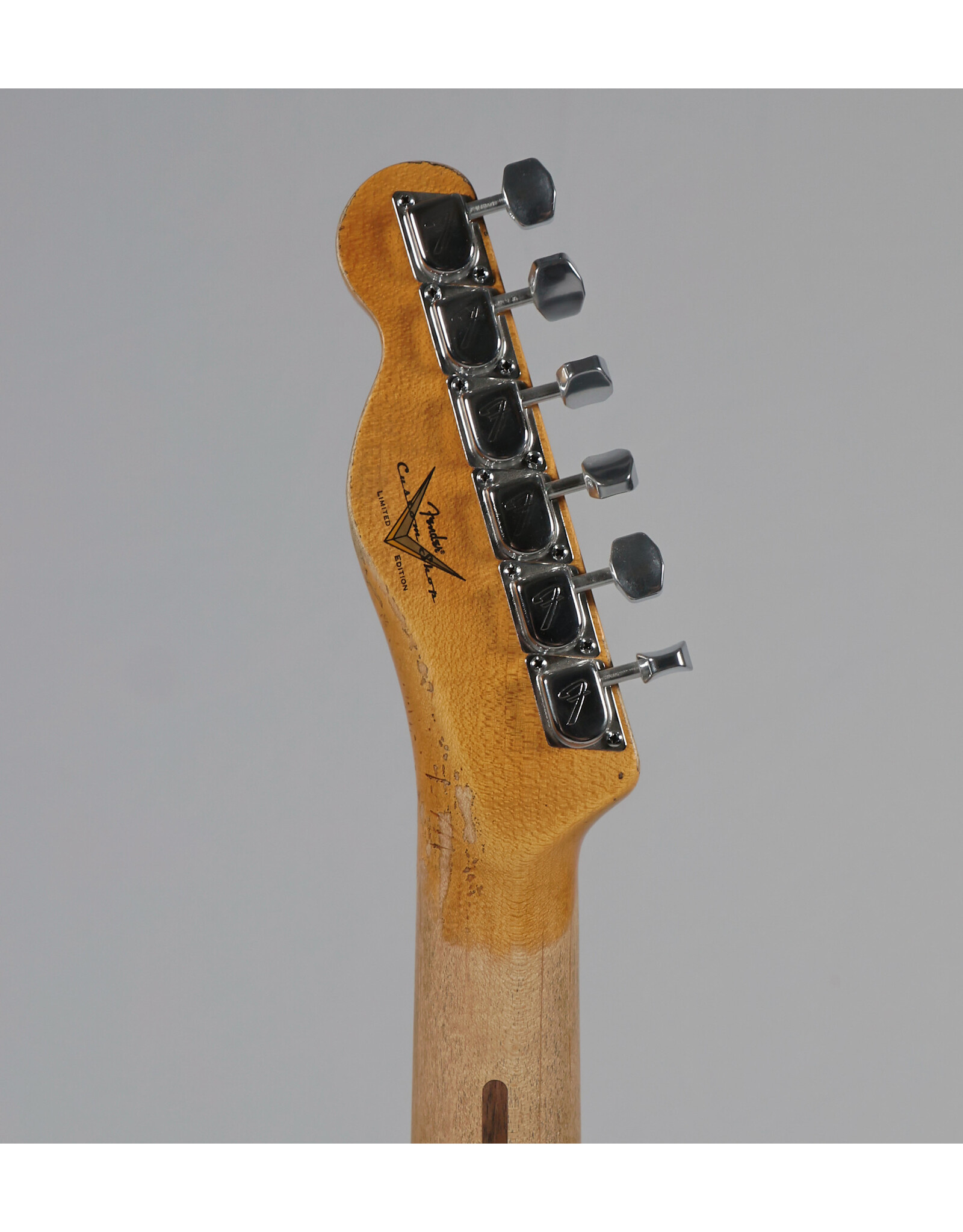 Fender Custom Shop Fender Custom Shop Limited Edition Telecaster Custom, Super Heavy Relic, 1-Piece Quartersawn Maple Neck, Twilight Sky