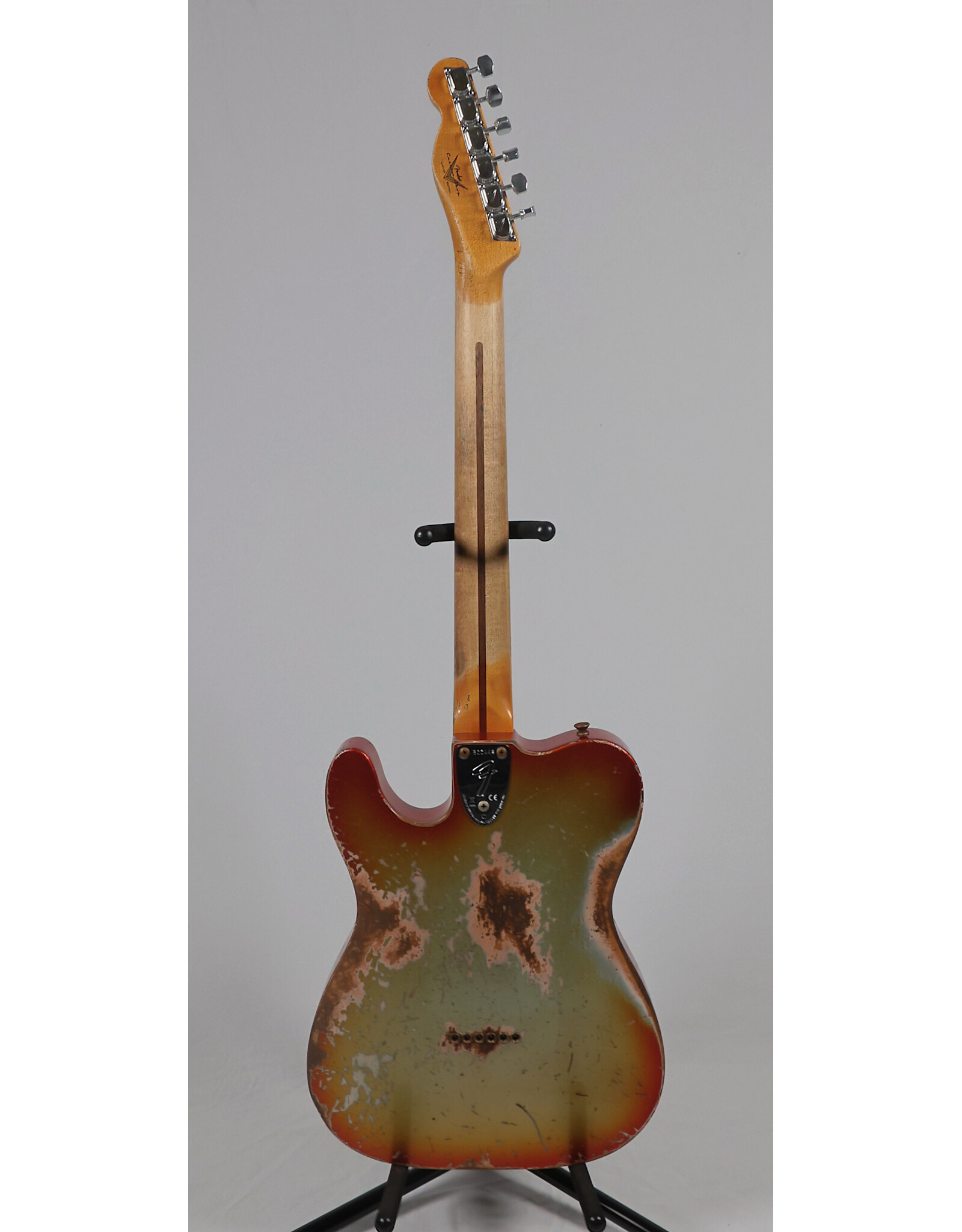 Fender Custom Shop Fender Custom Shop Limited Edition Telecaster Custom, Super Heavy Relic, 1-Piece Quartersawn Maple Neck, Twilight Sky