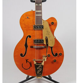 Gretsch Gretsch 2024 Vintage Select Edition '55 Chet Atkins Hollow Body with Bigsby, Vintage Orange Stain Lacquer w/ OHSC, Used