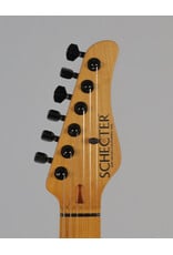 Schecter USA Custom Shop PT Electric Guitar, Black w/ Fralin Unbuckers and OHSC, Used
