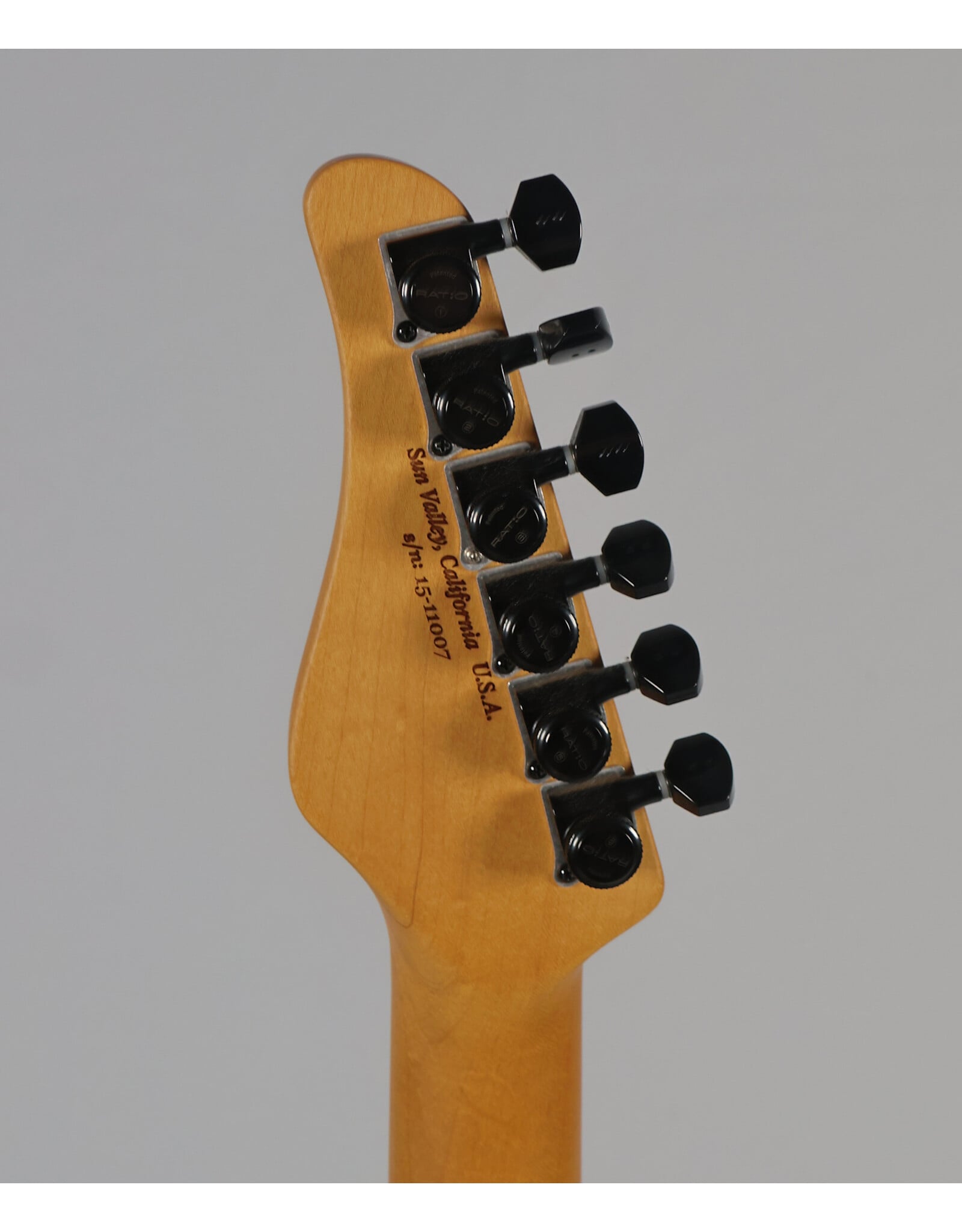 Schecter USA Custom Shop PT Electric Guitar, Black w/ Fralin Unbuckers and OHSC, Used