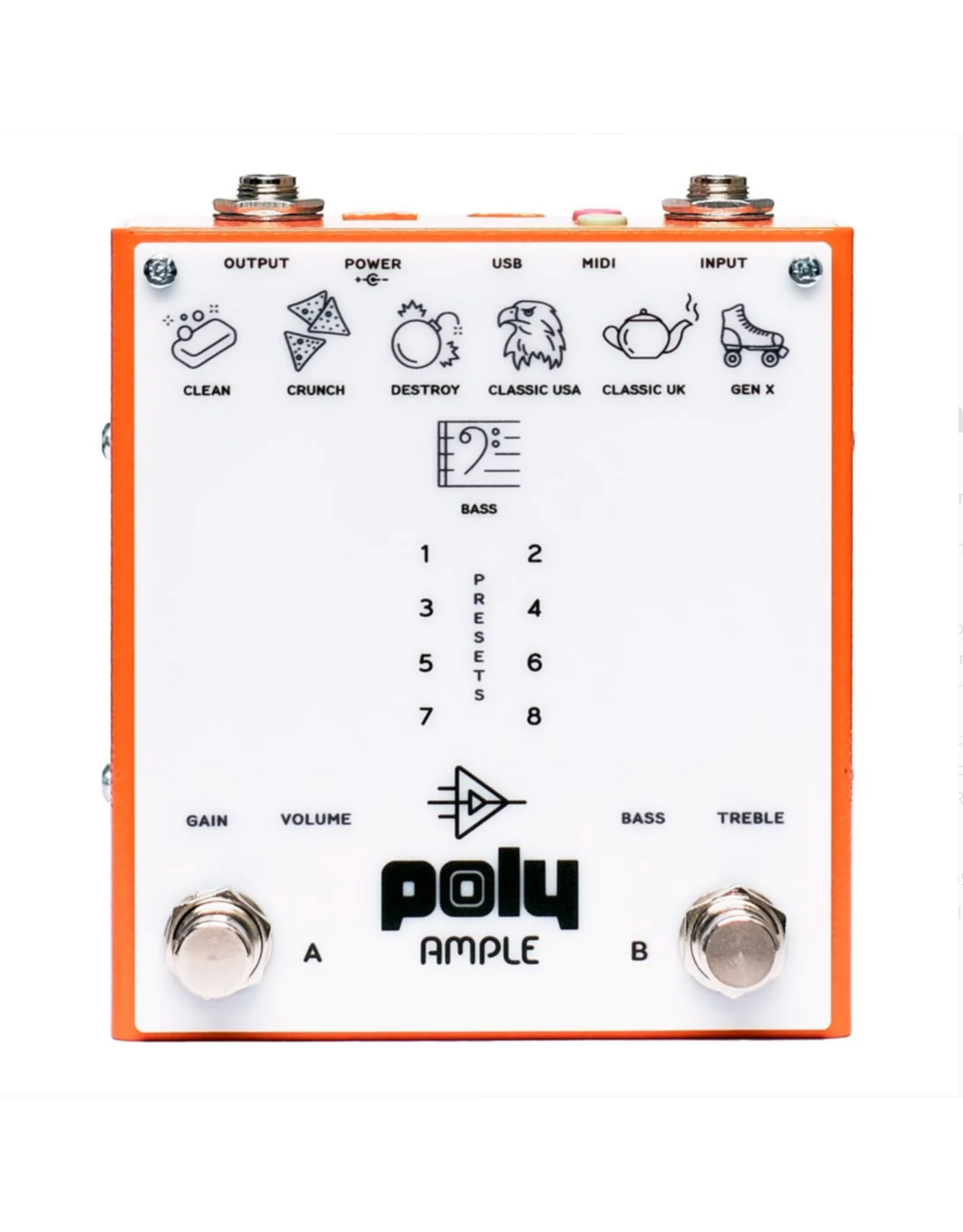 Poly Effects Poly Effects Ample Amp Simulator Pedal