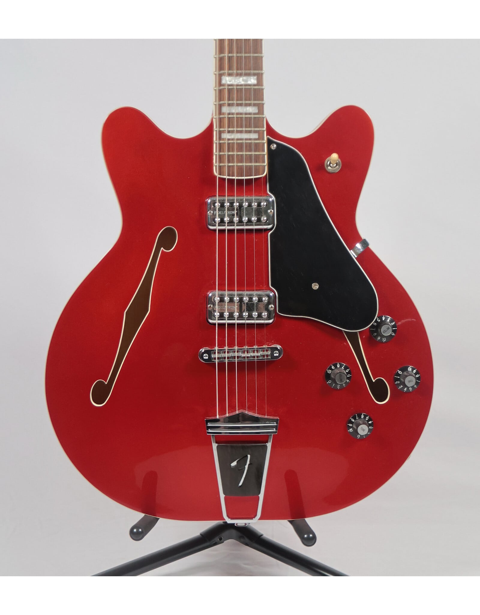 Fender Fender 2014 Coronado II, Candy Apple Red w/ HSC, Used