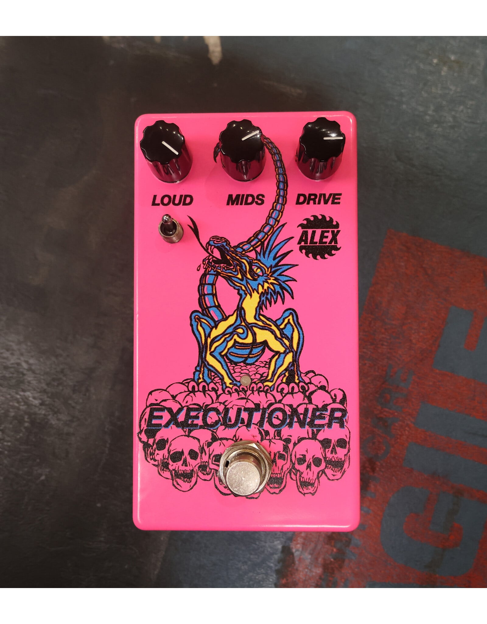 Alexander Pedals Alexander Pedals X Twin House Music Executioner Blast Distortion