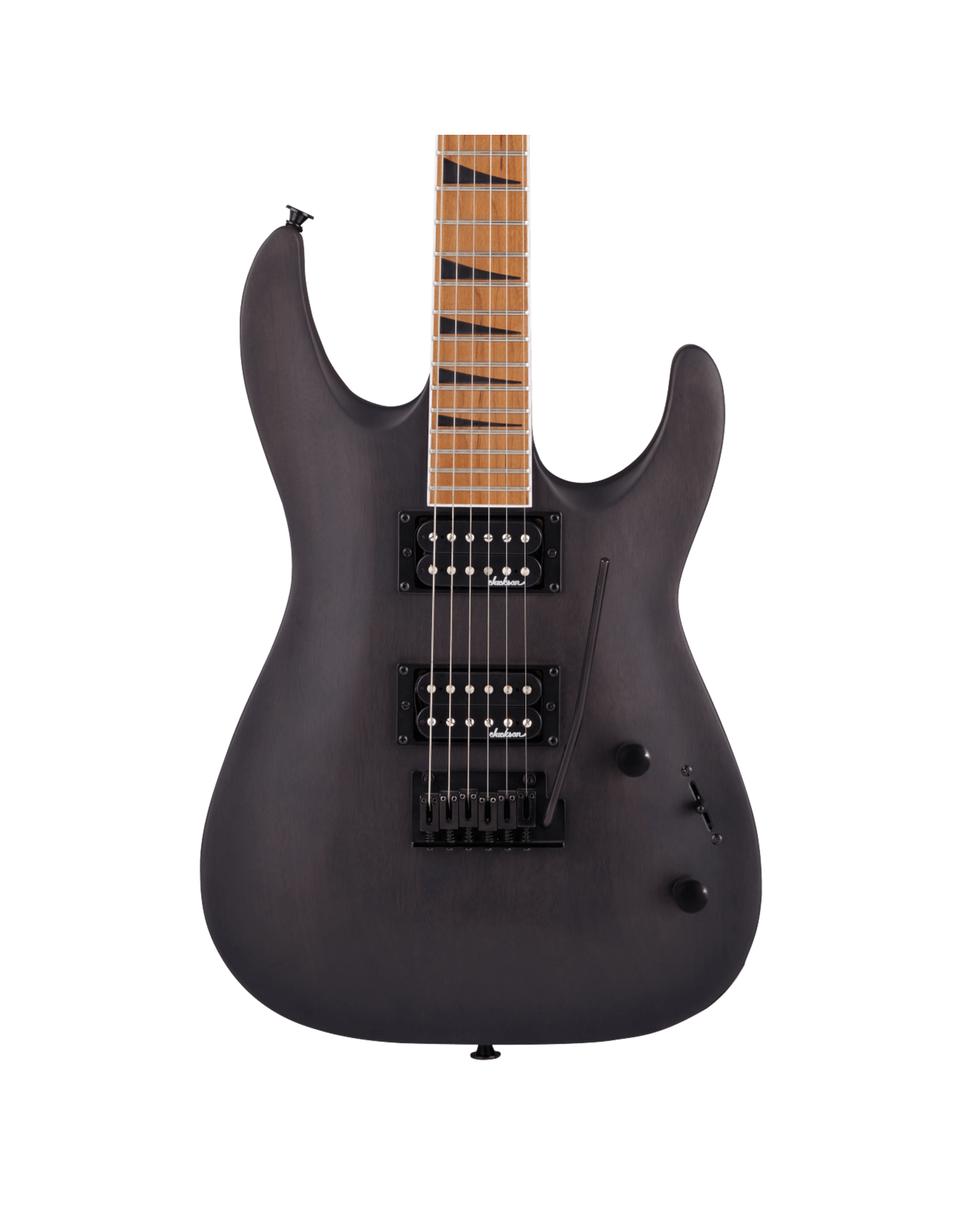 Jackson Jackson JS Series Dinky Arch Top JS24 DKAM, Caramelized Maple Fingerboard, Black Stain