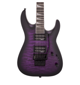 Jackson Jackson JS Series Dinky Arch Top JS32Q DKA, Transparent Purple Burst