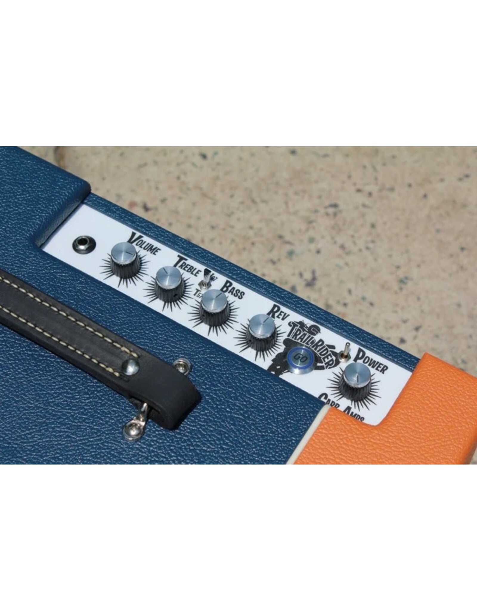 Carr Amps Carr Amps Trail Rider 5-Watt 1x12 Combo, Blue/Orange