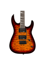 Jackson Jackson JS Series Dinky JS20 DKQ 2PT, Amaranth Fingerboard, Transparent Tobacco Burst