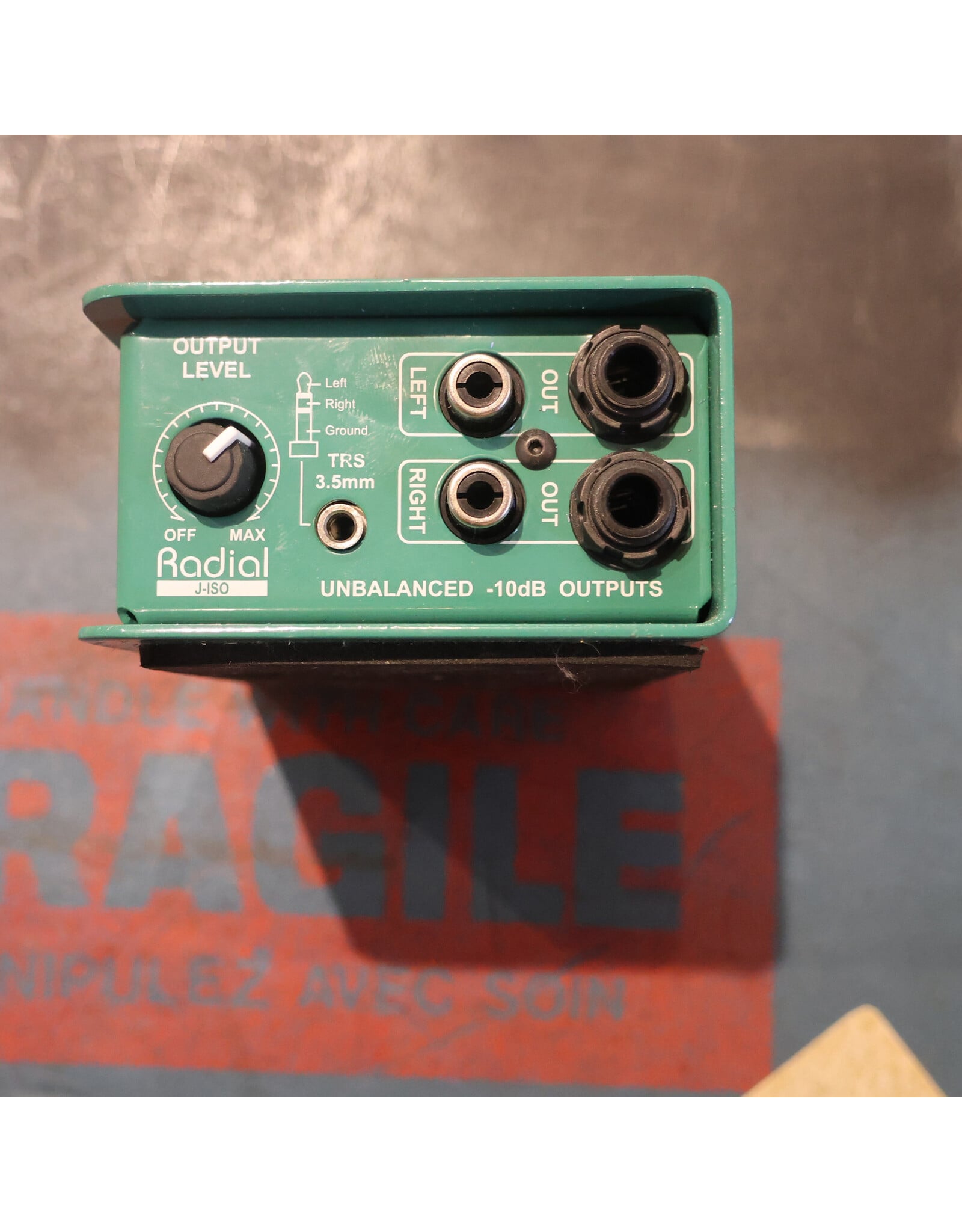 Radial J Iso Jensen Transformer Equoipped Stereo Isolator, Used