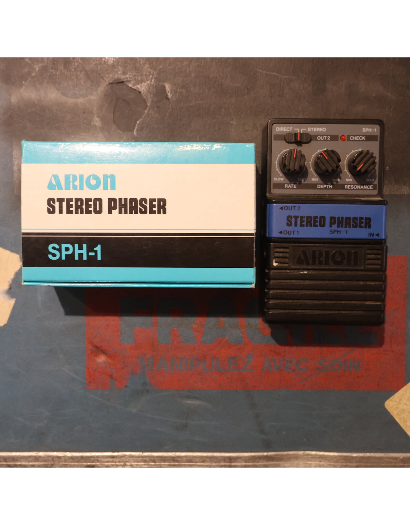 Arion Arion SPH-1 Stereo Phaser w/ Box, Used