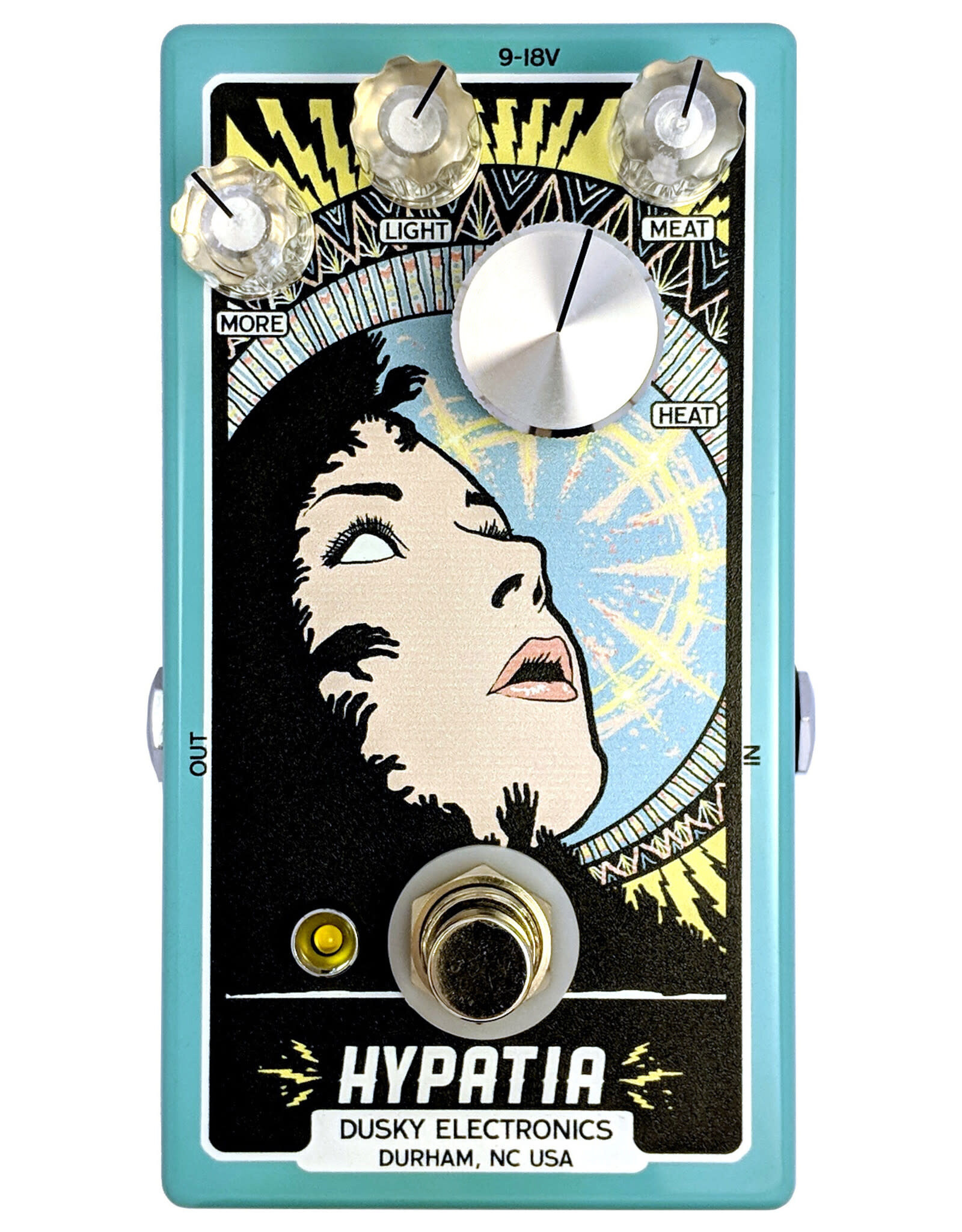 Dusky Electronics Dusky Hypatia Fuzz/OD/Distortion V2
