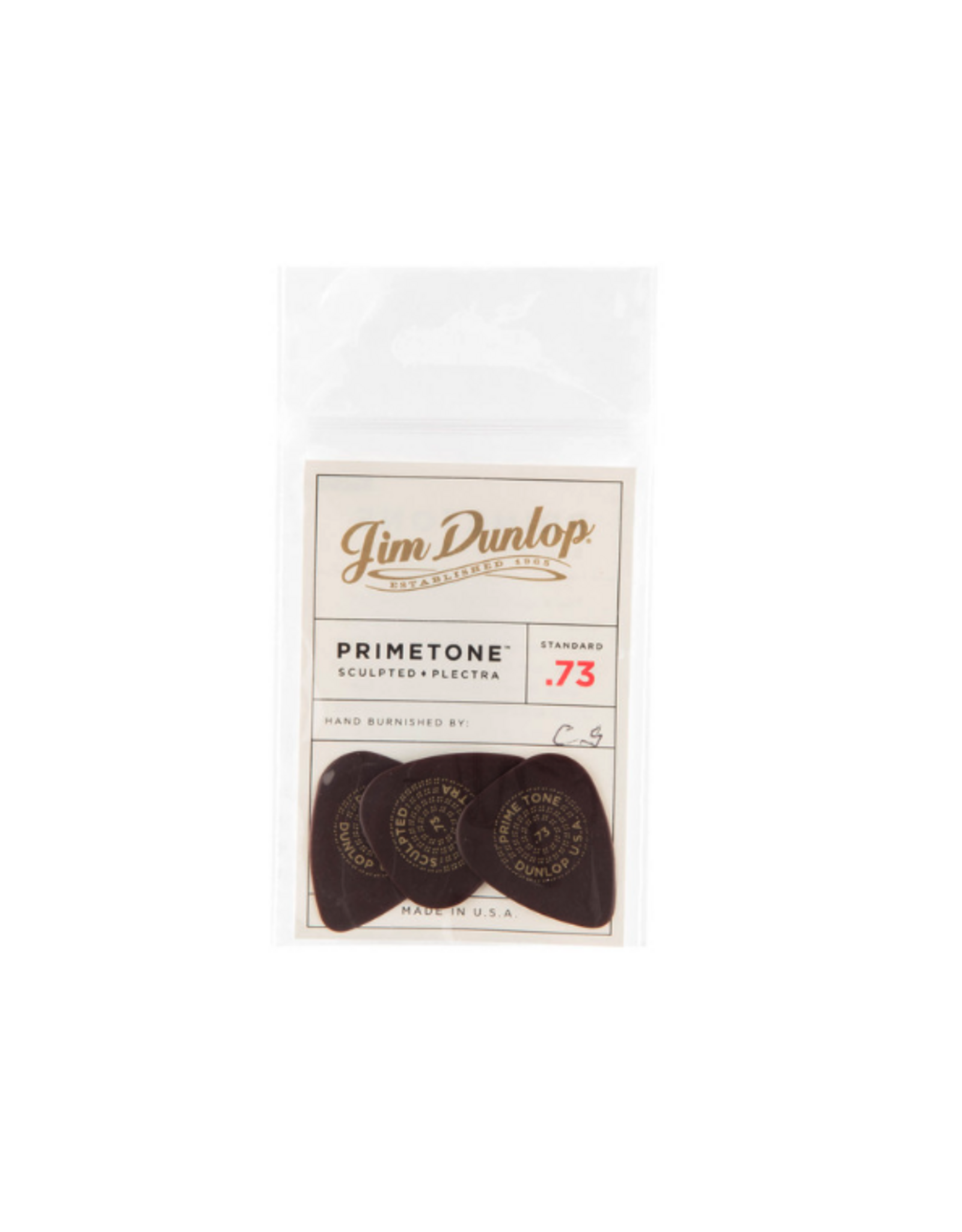 Dunlop Dunlop .73 Primetone Standard Sculpted Plectra Player Pack