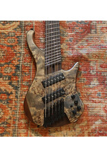 Ibanez Bass Workshop EHB1506MS Six-String Bass Guitar, Black Ice Flat w/ Gig Bag, Used