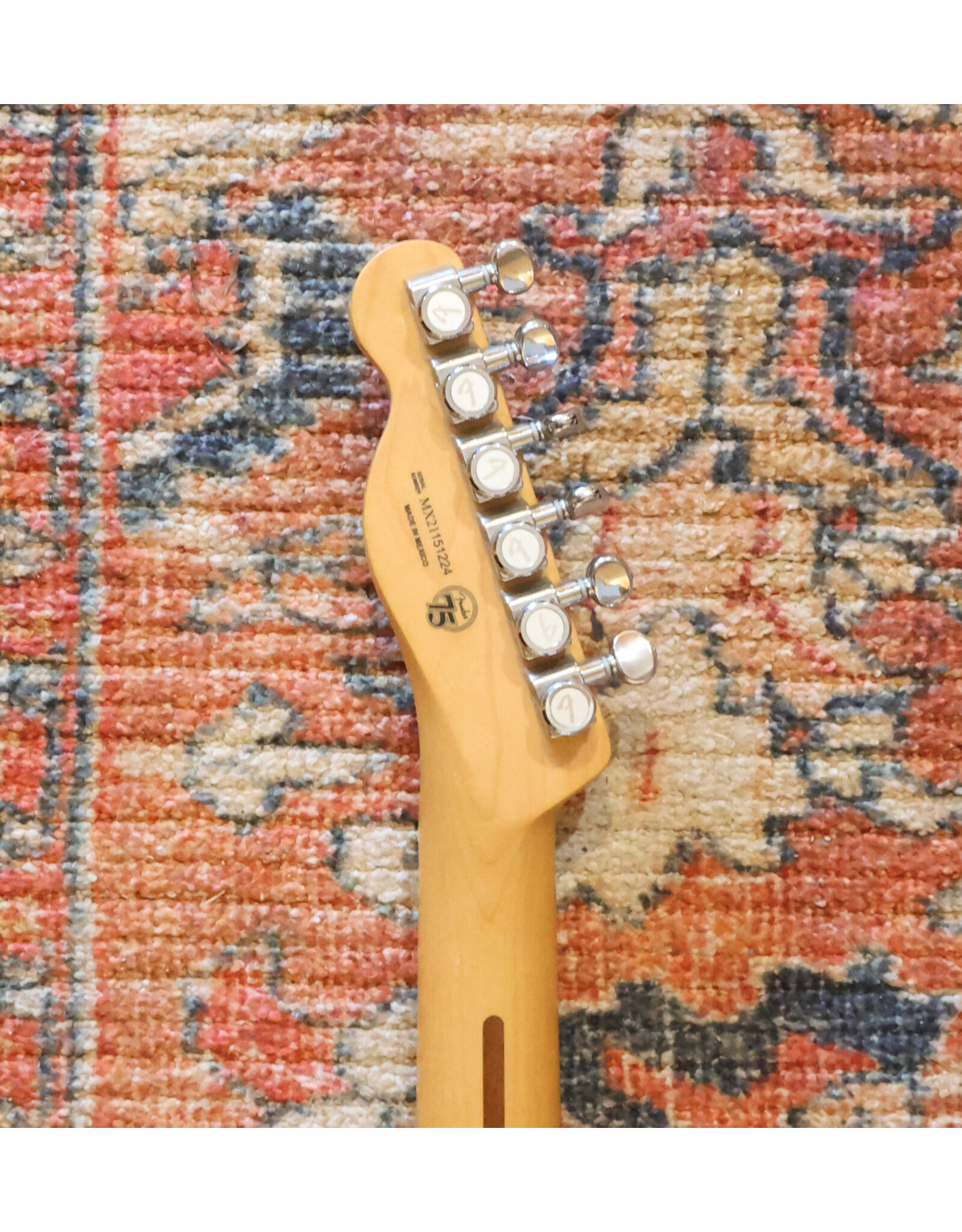 Fender Fender 2021 Deluxe Nashville Telecaster, White Blonde w/ Gig Bag