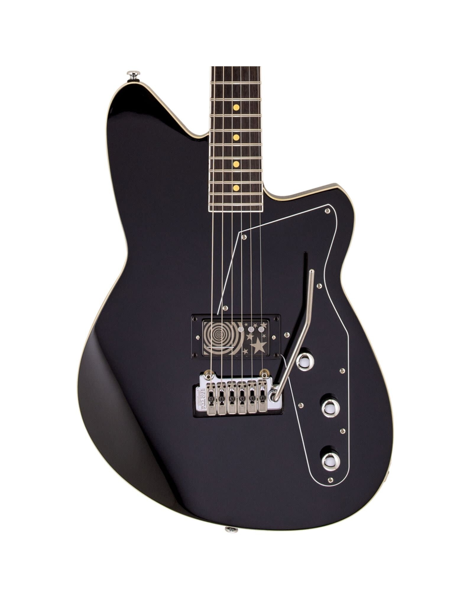 Reverend Reverend Ken's Special, Ken Haas Signature Guitar, Midnight Black
