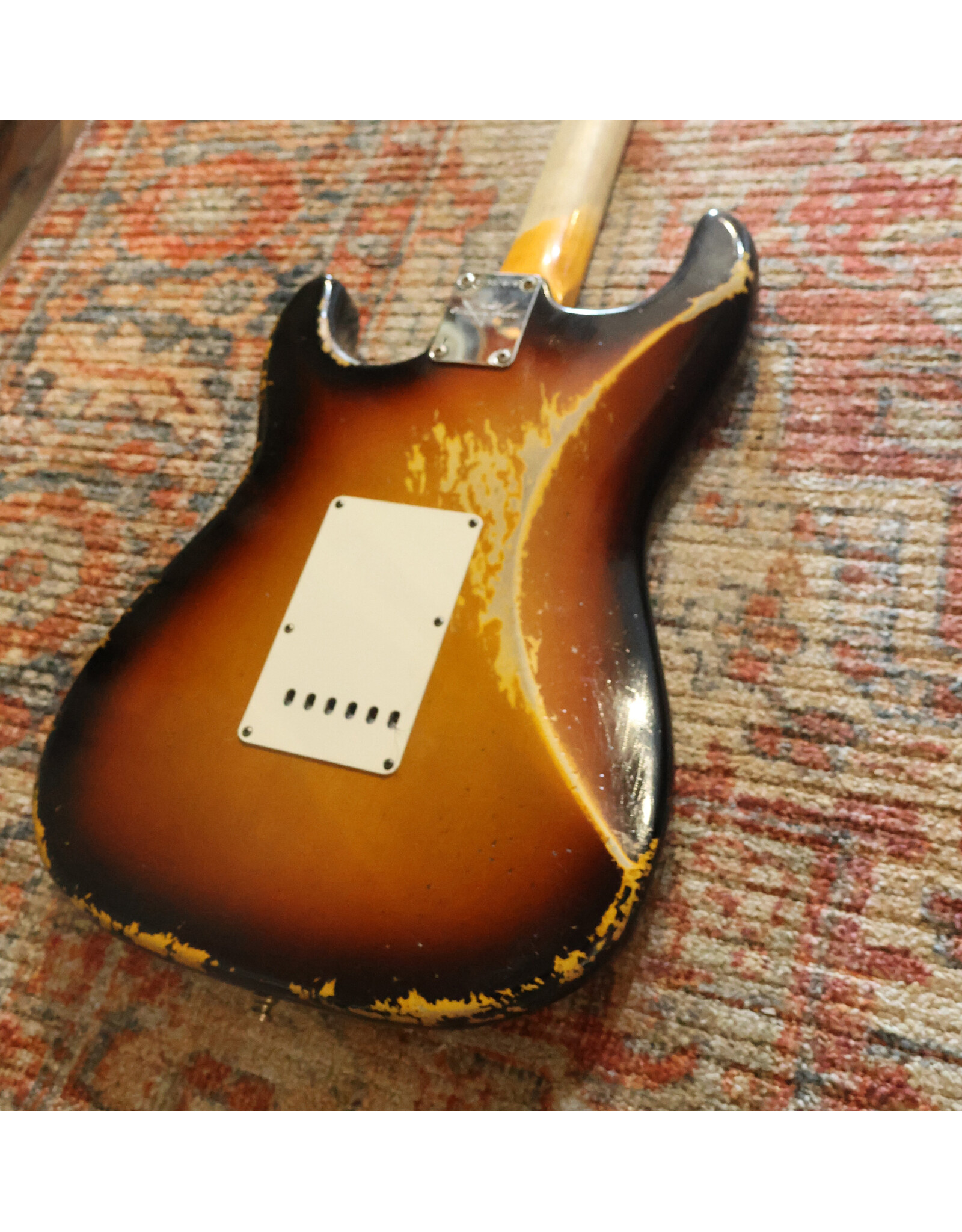 Fender Custom Shop Fender Custom Shop 1967 Stratocaster,  Heavy Relic, Faded 3-Color Sunburst w/ OHSC