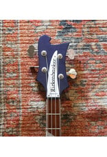 2017 Rickenbacker 4003 Bass, Midnight Blue w/ Hipshot Bridge and OHSC
