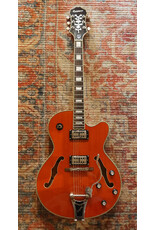 Epiphone Emperor Swingster Hollow Body, Sunrise Orange w/ HSC, Used