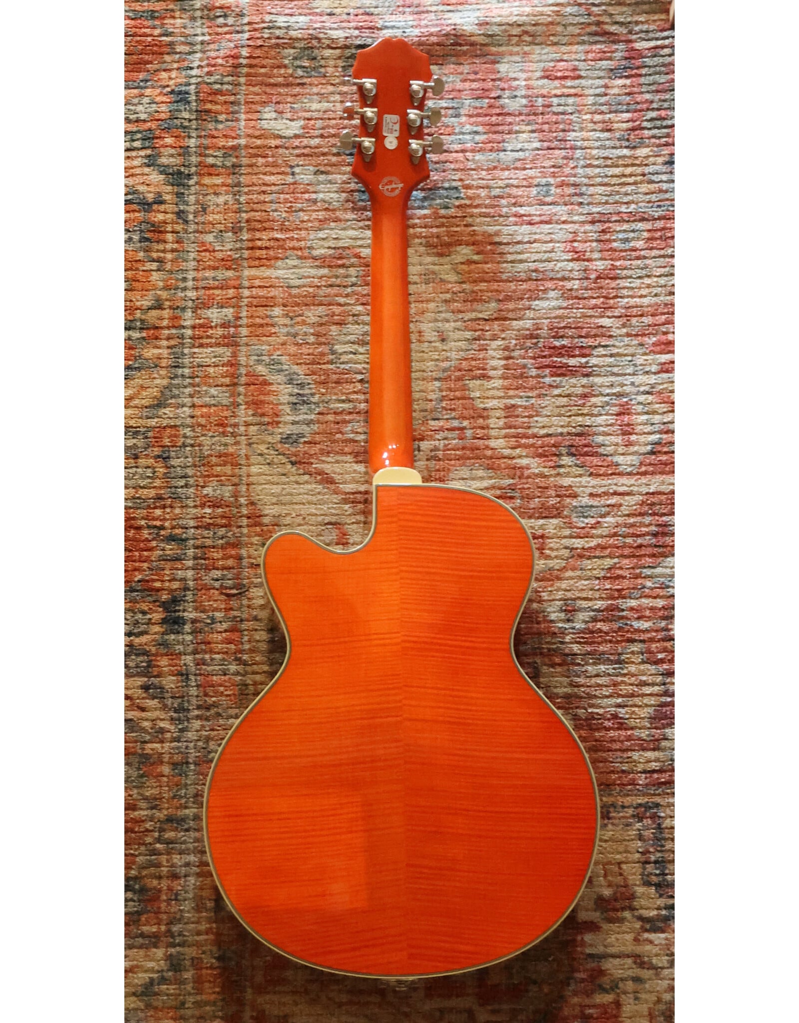 Epiphone Emperor Swingster Hollow Body, Sunrise Orange w/ HSC, Used