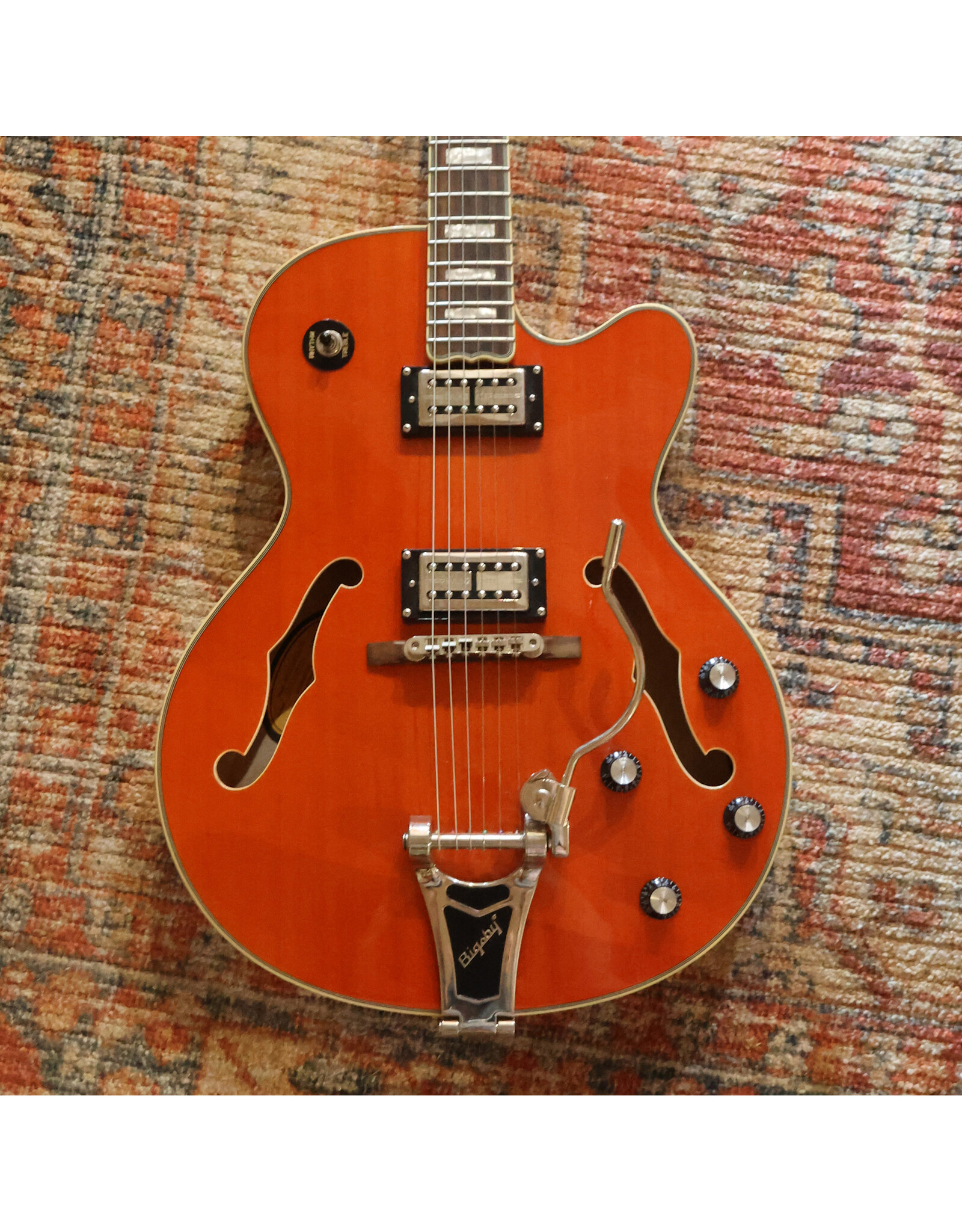 Epiphone Emperor Swingster Hollow Body, Sunrise Orange w/ HSC, Used