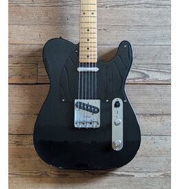 Fender Fender Dealer Exclusive Vintera Road Worn '60s Double Esquire, Black w/ Deluxe Hard Shell Case