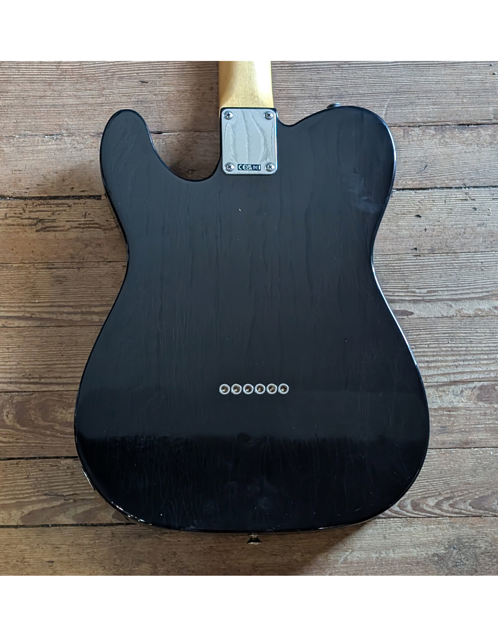 Fender Fender Dealer Exclusive Vintera Road Worn '60s Double Esquire, Black w/ Deluxe Hard Shell Case