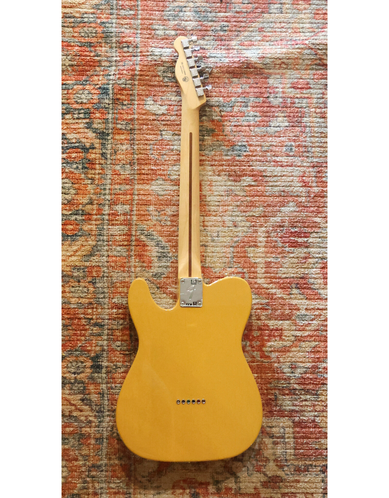 Fender Fender 2021 Player Telecaster, Butterscotch Blonde w/ Fender Navy Blue HSC, Used