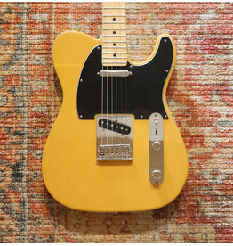 Fender Fender 2021 Player Telecaster, Butterscotch Blonde w/ Fender Navy Blue HSC, Used