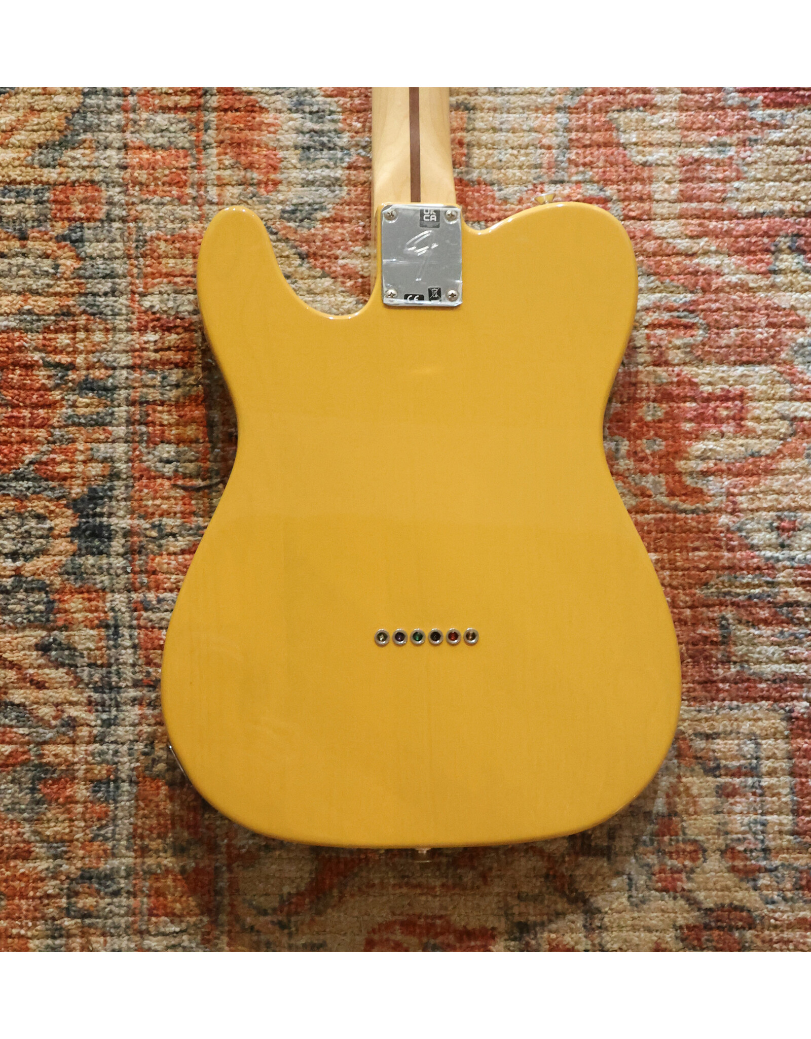 Fender Fender 2021 Player Telecaster, Butterscotch Blonde w/ Fender Navy Blue HSC, Used