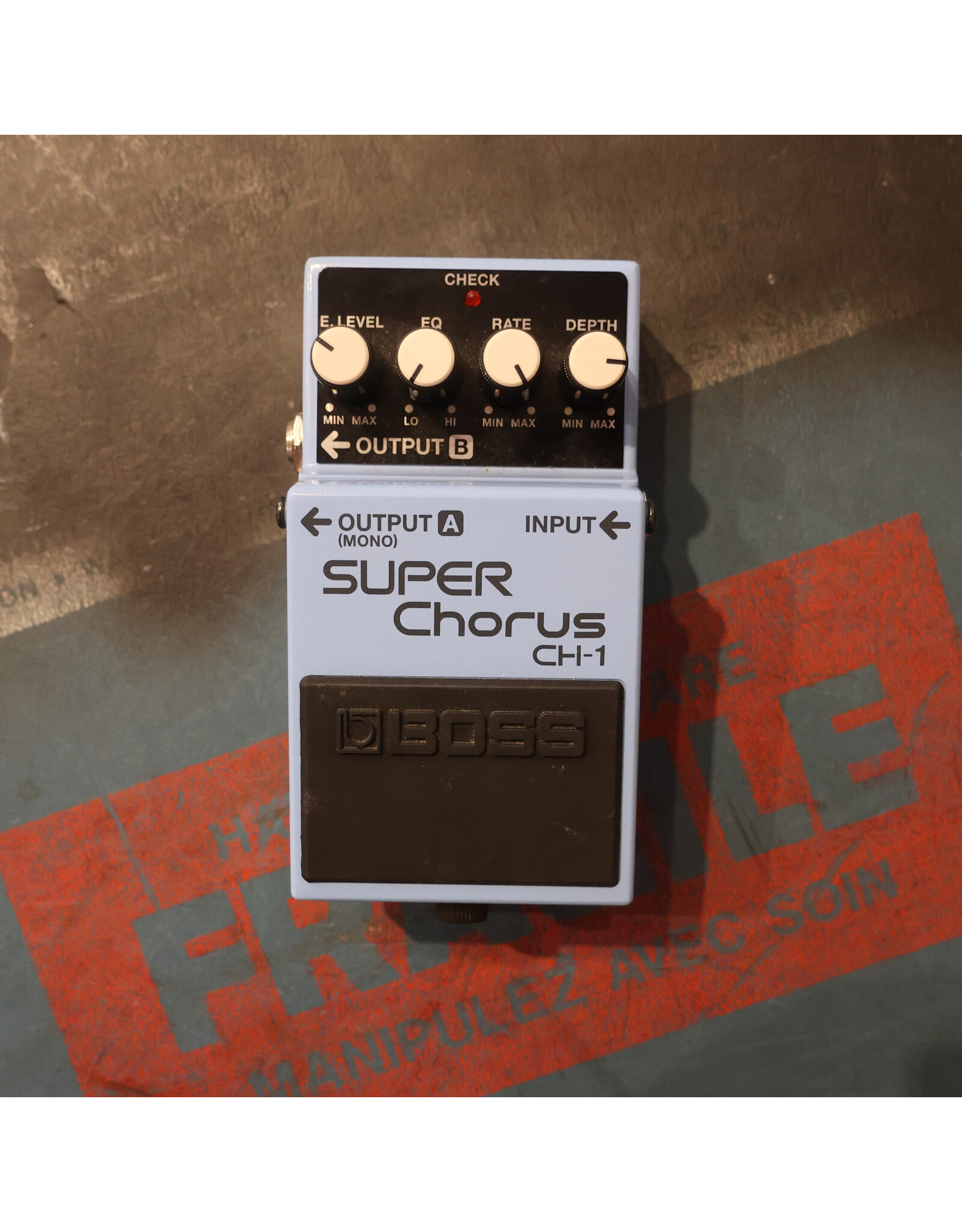 Boss Boss CH-1 Super Chorus, Used