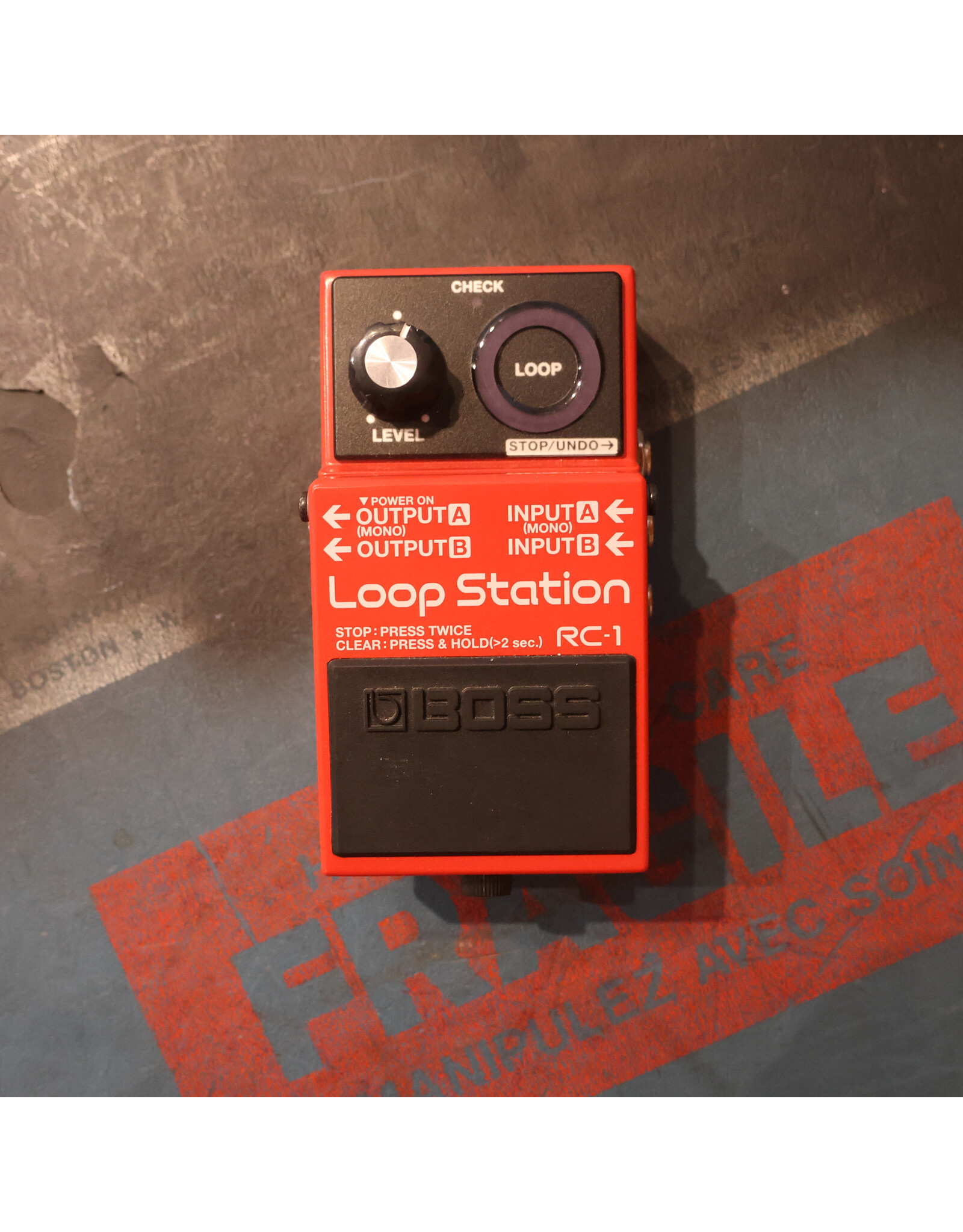 Boss Boss RC-1 Loop Station, Used