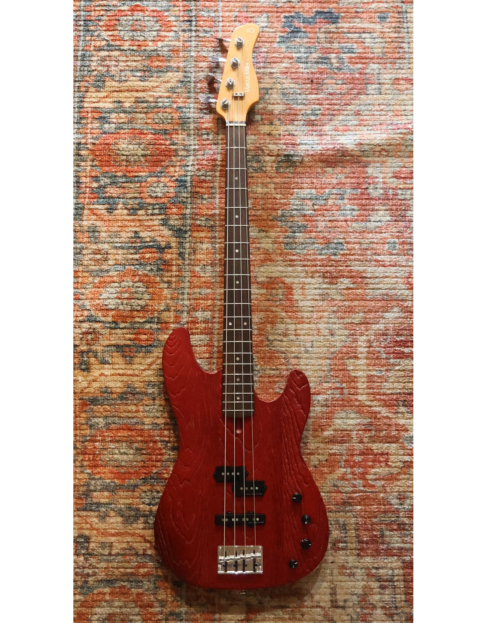 Sire Sire Marcus Miller P6 Bass, Red Metallic w/ Gig Bag, Used