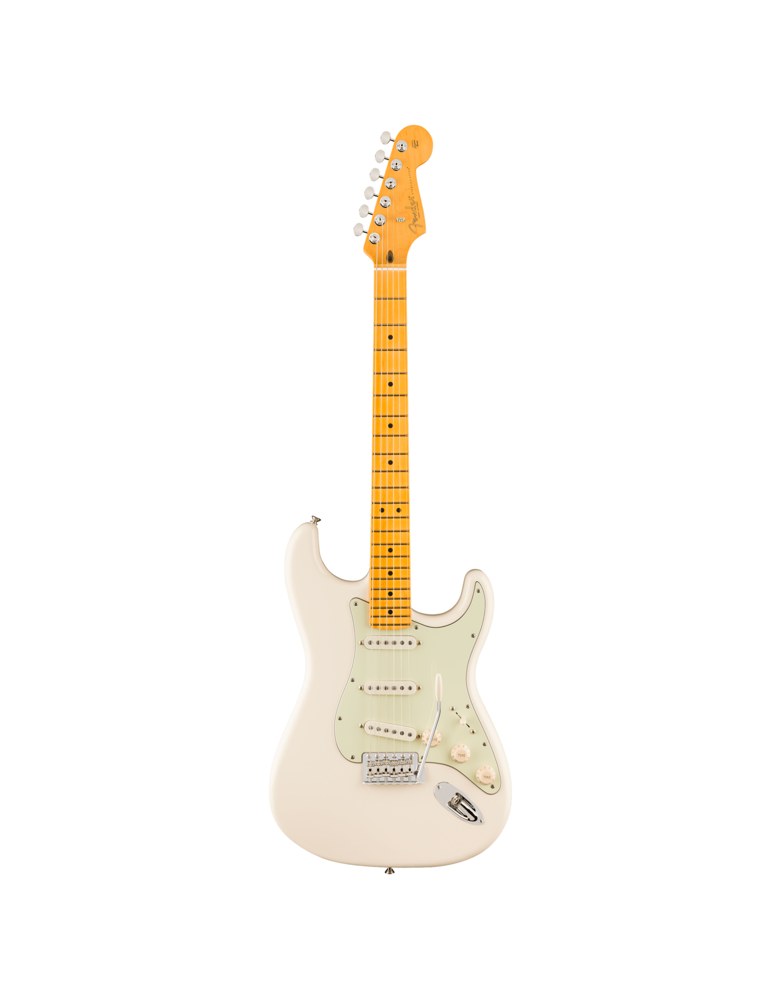 Fender Fender American Professional Classic Stratocaster w/ Fender Silent System, Olympic White w/ Deluxe Gig Bag