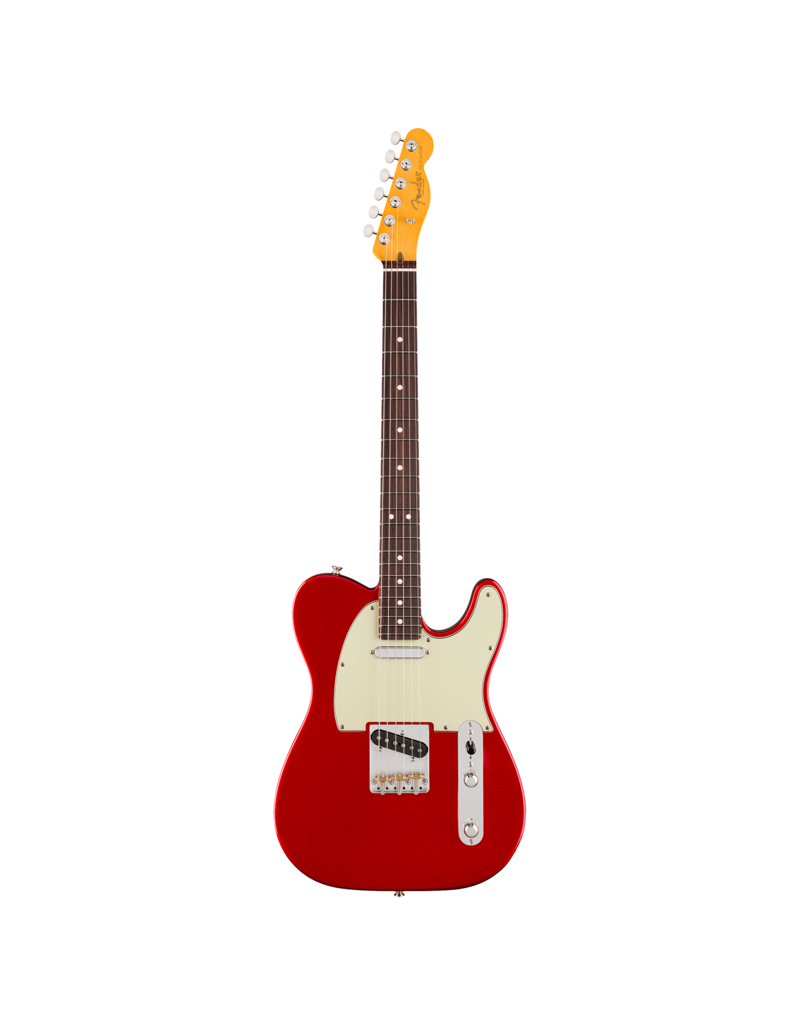 Fender Fender American Professional Classic Telecaster with Fender Silent System, Candy Apple Red w/ Deluxe Gig Bag